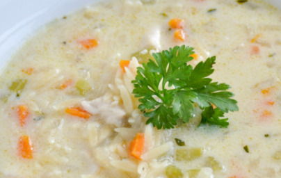 LCHF гръцка супа с пиле LCHF гръцка супа с пиле